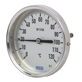 Биметаллический термометр модель 52