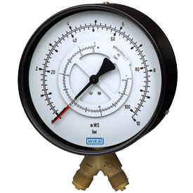 Манометр Wika 711.11 для измерения дифференциального давления