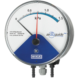 Манометр WIKA A2G-15 дифференциального давления с электрическим выходным сигналом
