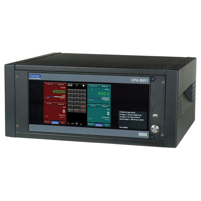 WIKA CPA8001 — калибратор давления высотно-скоростных и аэродинамических параметров авиационных приборов
