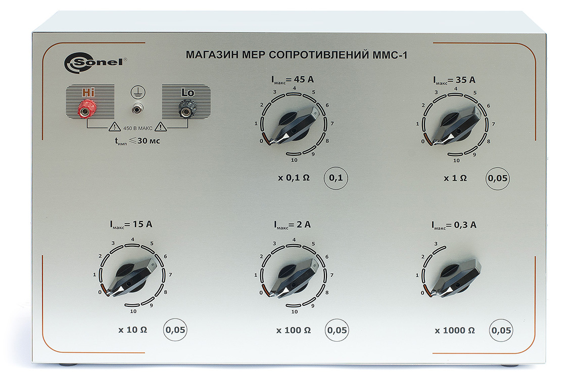 Магазин мер сопротивлений петли короткого замыкания MMC-1