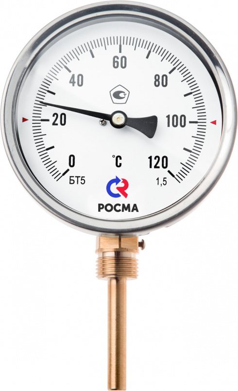Термометры общетехнические (радиальное присоединение), модель БТ-32.211