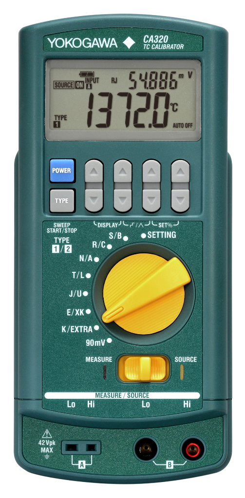Калибратор сигналов термопар CA320